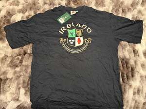 Traditional Craft Ireland 4 Province Crest Navy T-Shirt Size XXXL